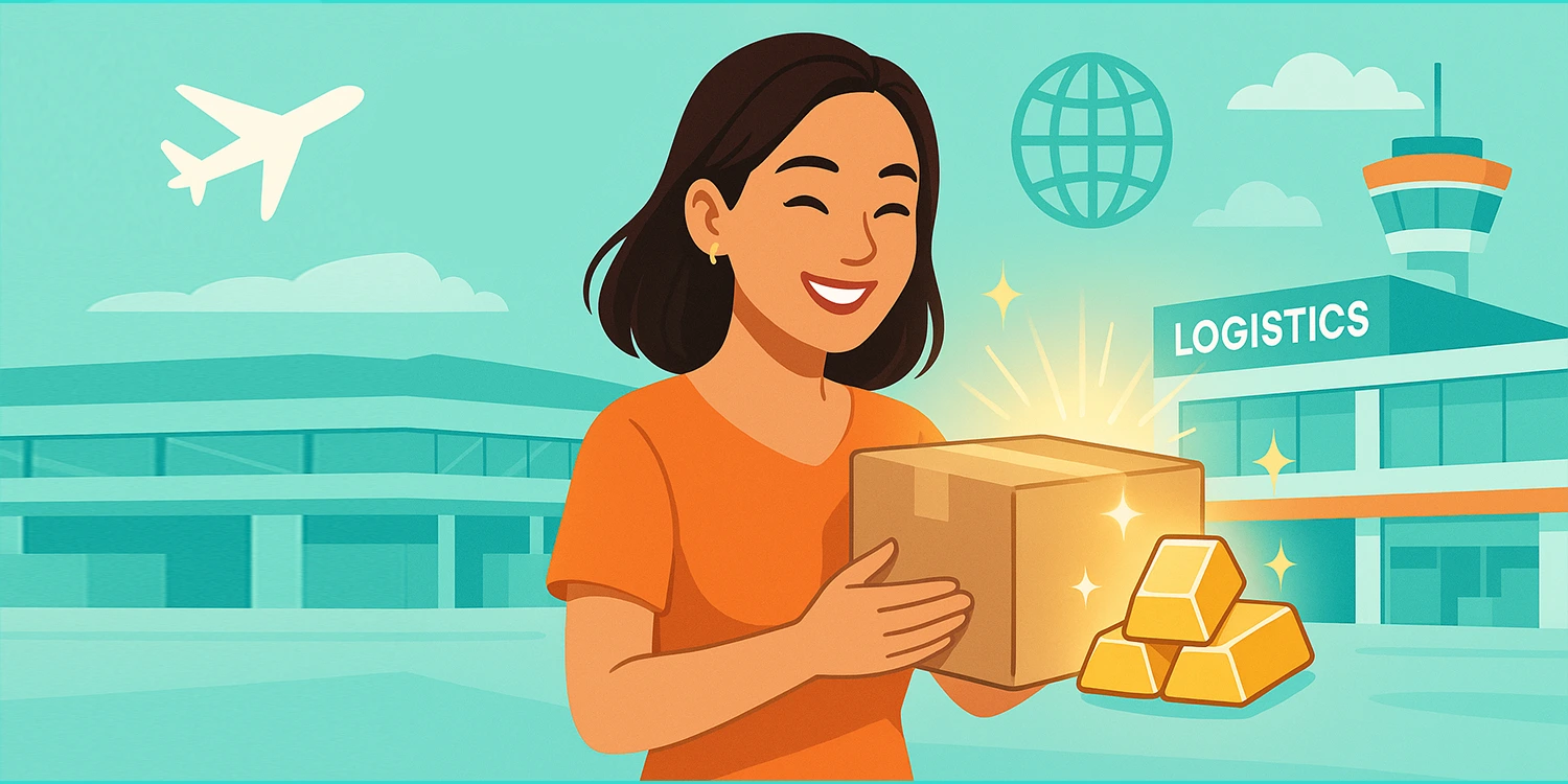 Cuma di Erge Asia! Kirim Barang ke Luar Negeri Cepat, Aman, & Bonus Emas