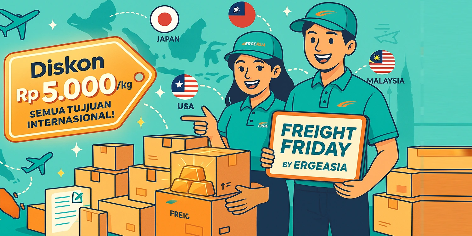 International shipping services with Erge Asia