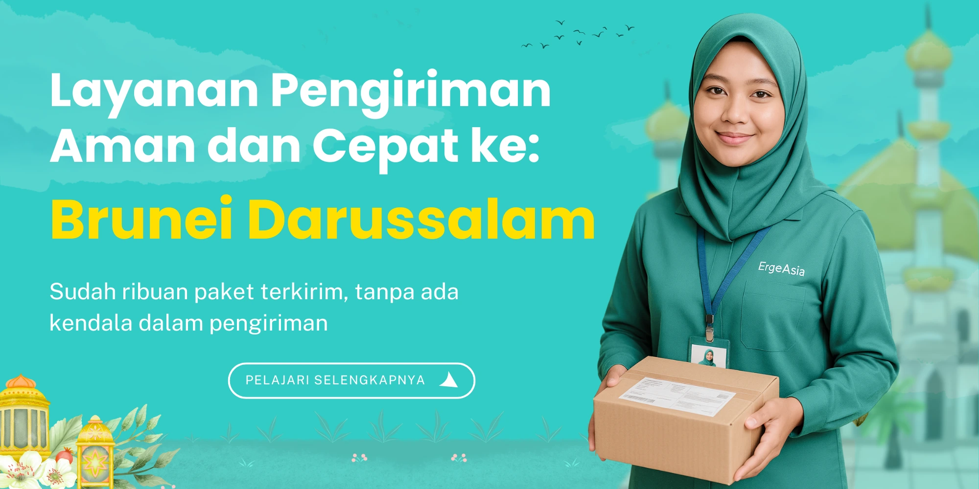 International shipping services with Erge Asia